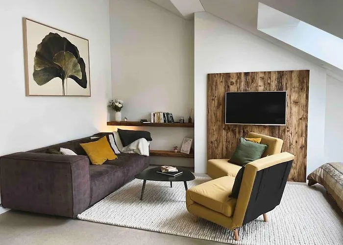 Stilvolles Loft Mit Naturpool Mels