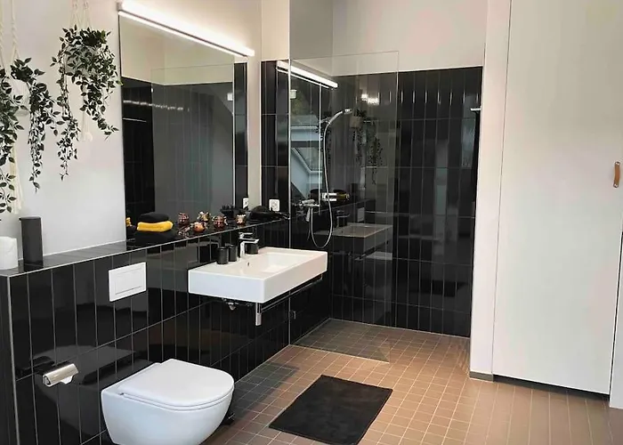 Apartment Stilvolles Loft Mit Naturpool