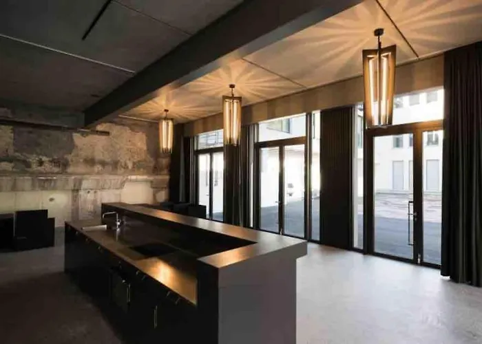 Stilvolles Loft Mit Naturpool