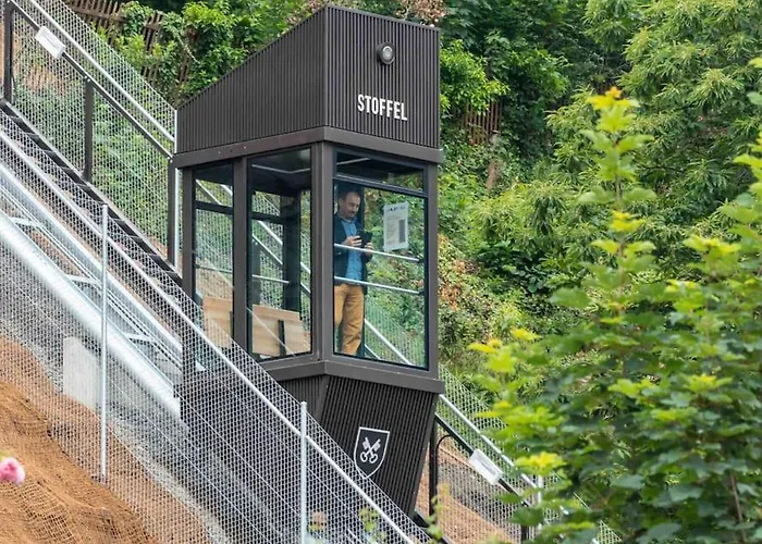 Apartment Stilvolles Loft Mit Naturpool Mels